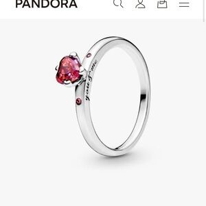 Pandora "you & me" ring 925 silver